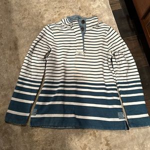 Joules striped marine sweatshirt